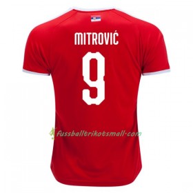 Günstige Fußballtrikots Serbien Mitrovic 9 WM 2018 Heimtrikotsatz kaufen